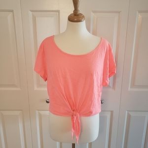 NWOT Victoria's Secret Pink Top Lacey Back M